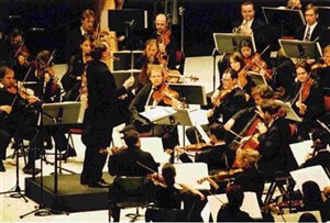 Affiche de Mendelssohn, symphonie italienne - fauré, masques et bergamasques - beethoven, symphonie n°8