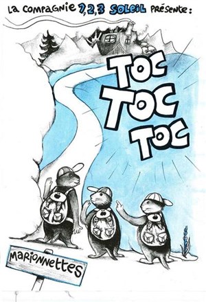 Affiche de Toc toc toc | Théâtre Trimages