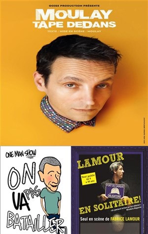 Affiche de Moulay Tape dedans, avec Eric Batailley et Fabrice Lamour