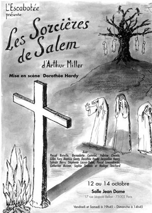 Affiche de Les Sorcières de Salem | Salle Jean Dame