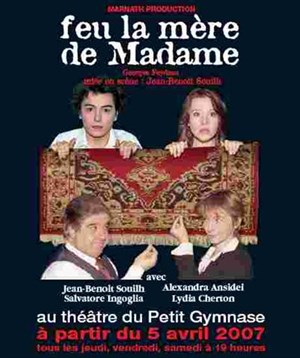 Affiche de Feu la mère de Madame au Gymnase