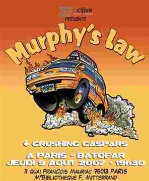 Affiche de Murphy's Law + Crushing Caspars