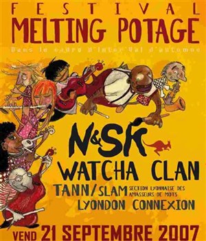 Affiche de Festival Meelting Potag'é