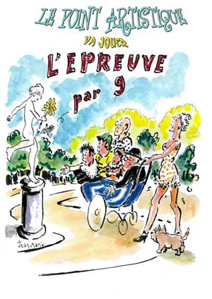 Affiche de L'épreuve par 9 | Salle des fêtes de Gujan Mestras