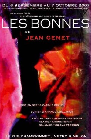 Affiche de Les Bonnes | Theatre Pixel