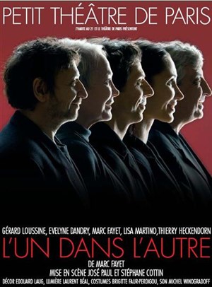 Affiche de L'un dans l'autre | Petit Théâtre de Paris