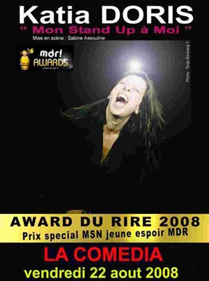 Affiche de Katia DORIS dans Mon stand up à moi