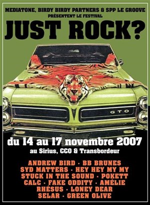 Affiche de Festival Just Rock