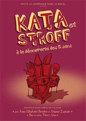 Affiche de Kata et Stroff à la découverte des cinq sens