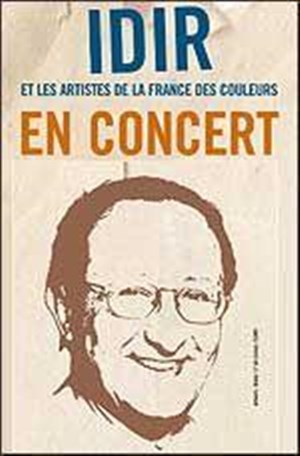 Affiche de Idir en concert