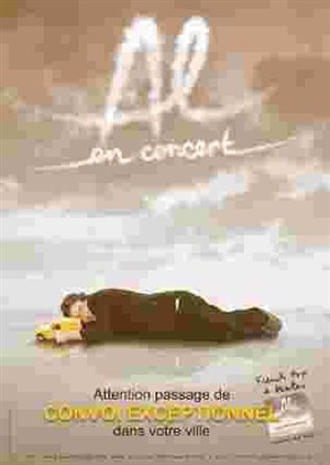 Affiche de Al en concert | Les Voutes Saint-Honoré