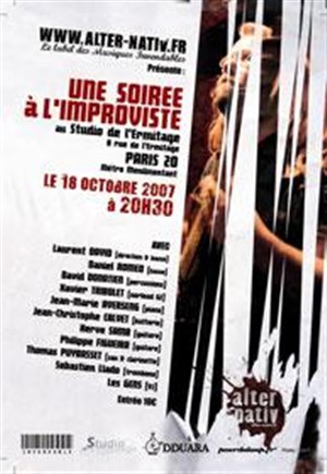 Affiche de Soirée alter nativ