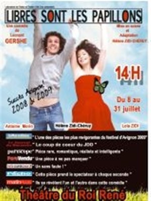 Affiche de Libres sont les papillons