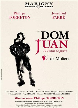 Affiche de DOM JUAN, Le Festin de pierre | Marigny