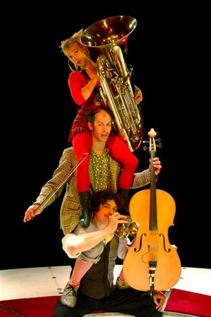 Affiche de la piste là de la compagnie cirque Aïtal