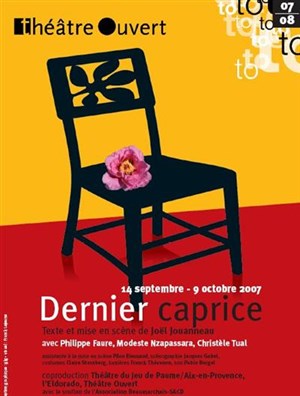 Affiche de Dernier Caprice