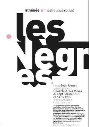 Affiche de Les Nègres