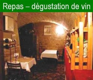 Affiche de Repas-dégustation de vin avec un vigneron