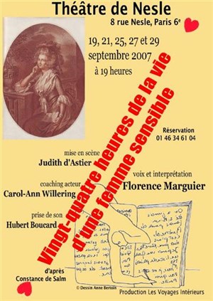 Affiche de Vingt quatre heures de la vie d'une femme sensible