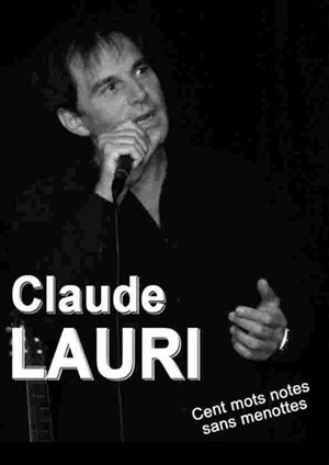 Affiche de Claude Lauri au Caveau des artistes