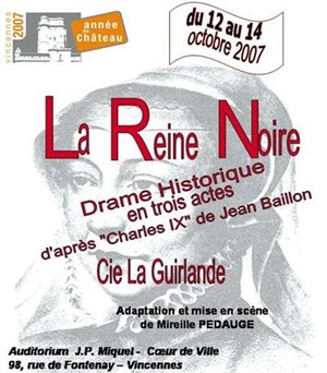 Affiche de La Reine Noire