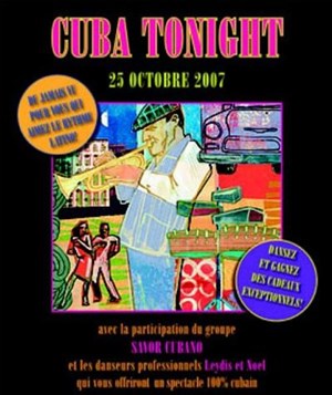 Affiche de Cuba Tonight