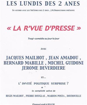 Affiche de la r'vue d'presse