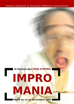 Affiche de Impromania 2007 | péniche Antipode