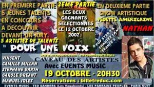 Affiche de Pour une voix avec Nathan