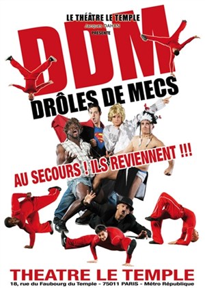 Affiche de Drôles de mecs - DDM  | Ancienne version