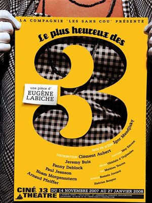 Affiche de Le plus heureux des trois