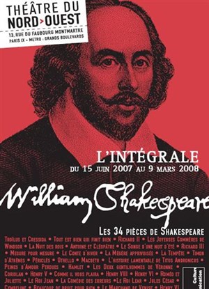 Affiche de tout shakespeare