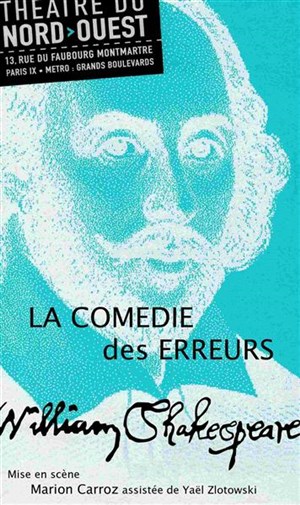 Affiche de La comédie des erreurs
