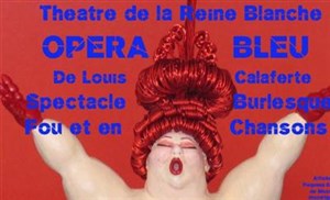 Affiche de opéra bleu