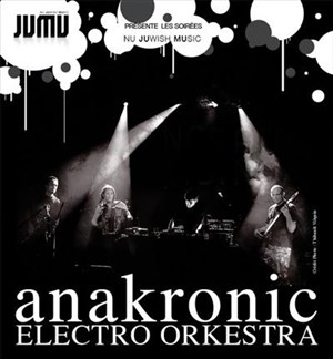 Affiche de anakronic electro orkestra et golem