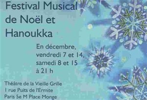 Affiche de Naissances et Lumières (Chansons de Noël et Hanoukka)