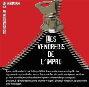 Affiche de les vendredis de l'impro
