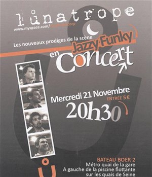 Affiche de Lunatrope en concert