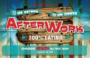 Affiche de Afterwork 100% Latino