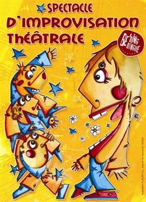 Affiche de Spectacle d'improvisation théâtrale