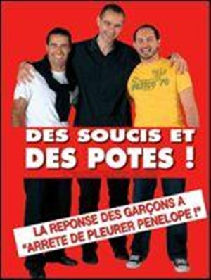 Affiche de Des soucis et des potes | Sud-est Théatre
