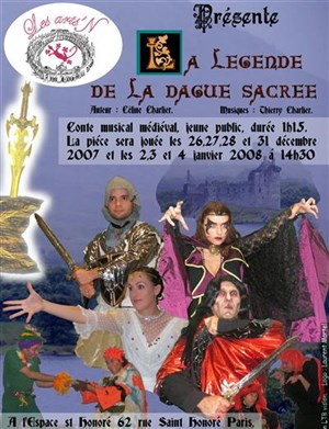 Affiche de La Légende de la Dague Sacrée