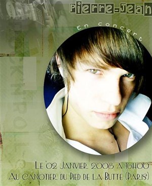 Affiche de Pierre Jean de la pop star