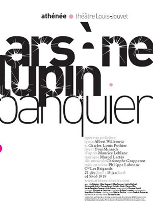 Affiche de arsene lupin banquier