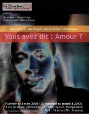 Affiche de Vous avez dit Amour ?