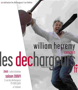 Affiche de William Herremy en concert