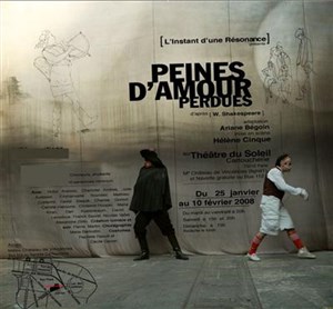 Affiche de Peines d'amour perdues | Théâtre du Soleil