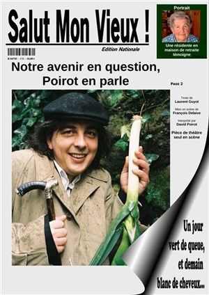 Affiche de David Poirot dans Salut mon vieux | Salle Stephan Bouttet