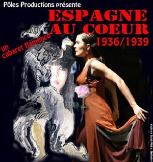 Affiche de Espagne au coeur-paroles d'exil
