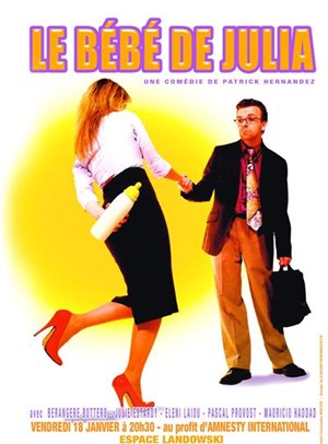Affiche de Le bébé de Julia - Soirée au profit d'Amnesty International
